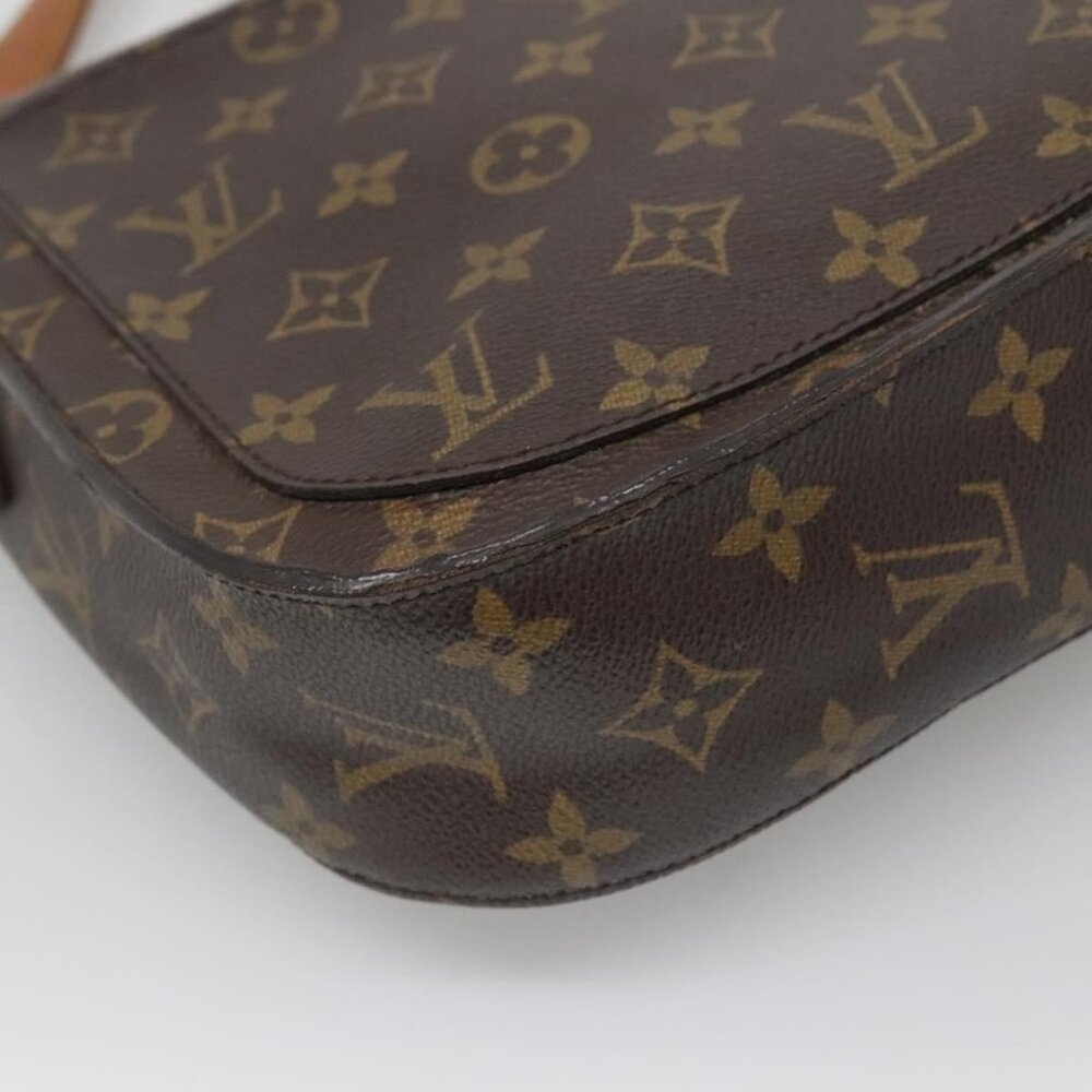 Authentic LOUIS VUITTON Monogram Saint Cloud GM Shoulder Bag M51242 LV - Picture 5 of 16
